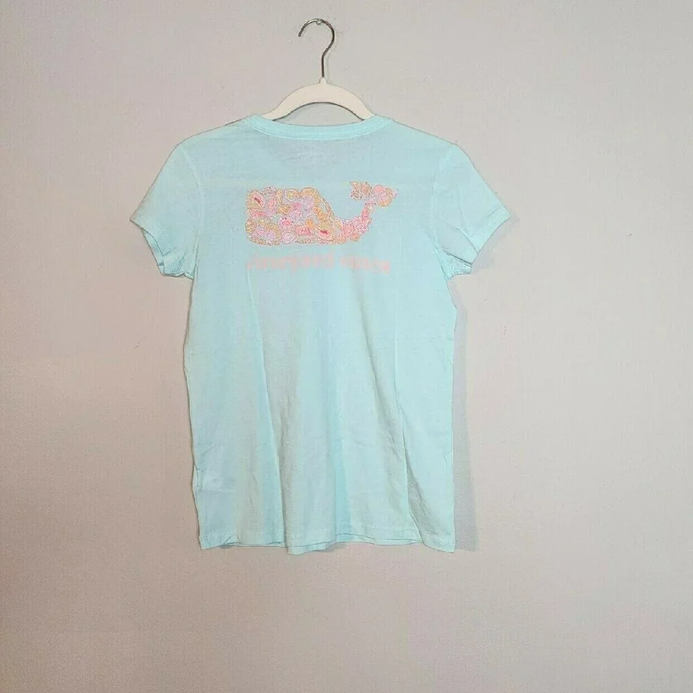 Vineyard Vines Girl t shirt Seashells size 14 / L